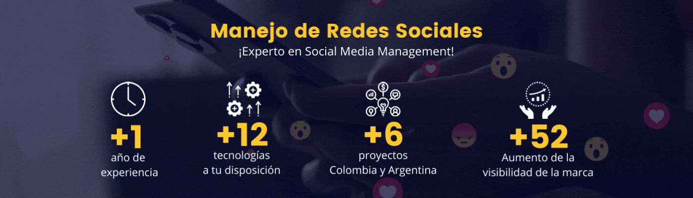 manejo de redes sociales en Bogotá